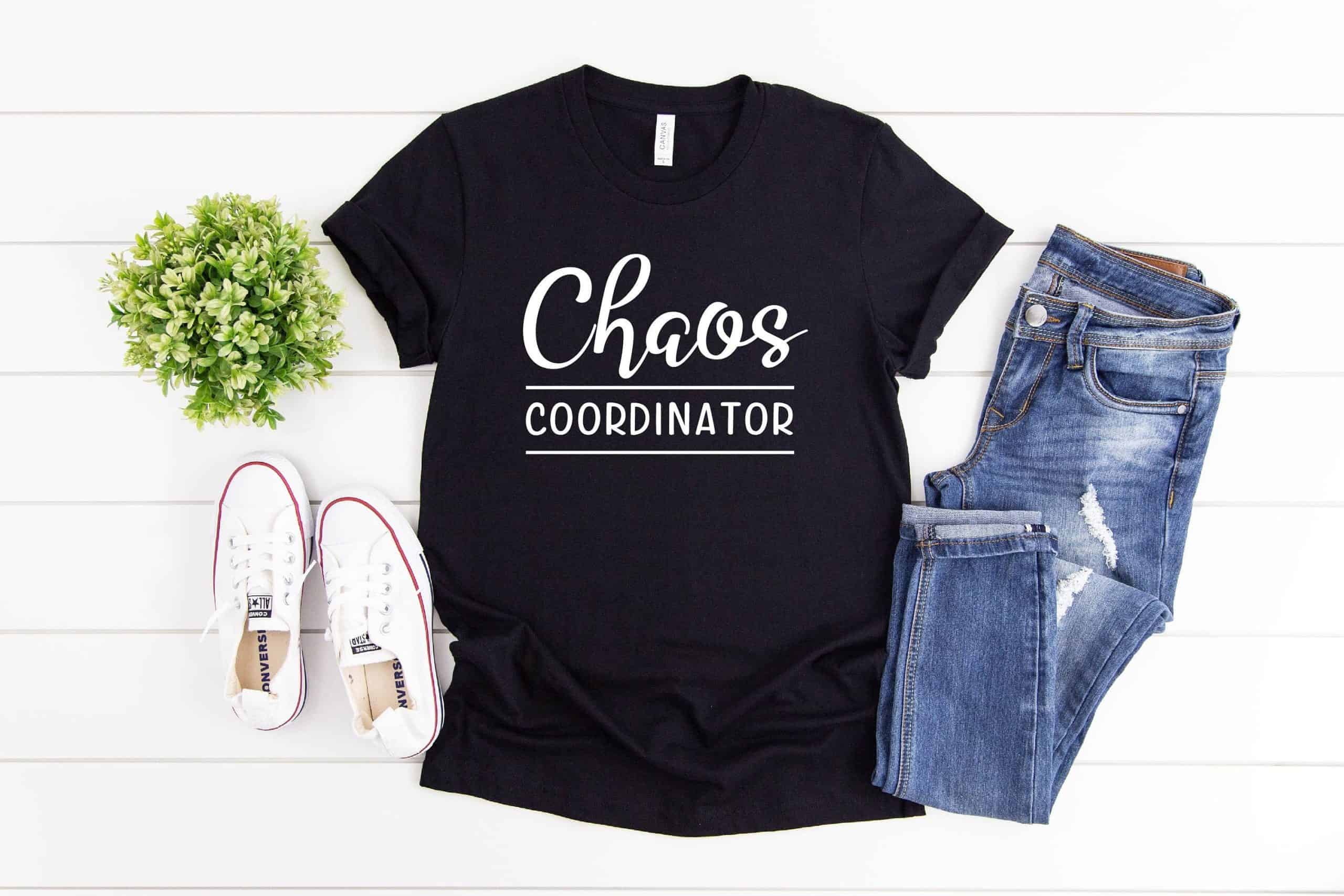 Chaos Coordinator Shirt, Mom Life Shirt, Cute Mom Shirt, Funny Shirt, Sarcastic Shirt, Family Shirt, Teacher Shirt