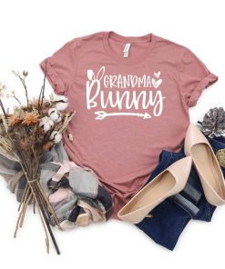 Grandma Bunny Shirt, Easter Shirt, Happy Easter Shirt,  Easter Tees, Grandma Shirt, Easter Gift Shirt, Bunny Shirt, Shirt For Women