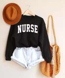 Nurse Sweatshirt Nursing Pullover Nursing Student Crewneck Nurse Life Sweater Nurse Sweatshirt for Women Future Nurse Grad Gift Nursing Life