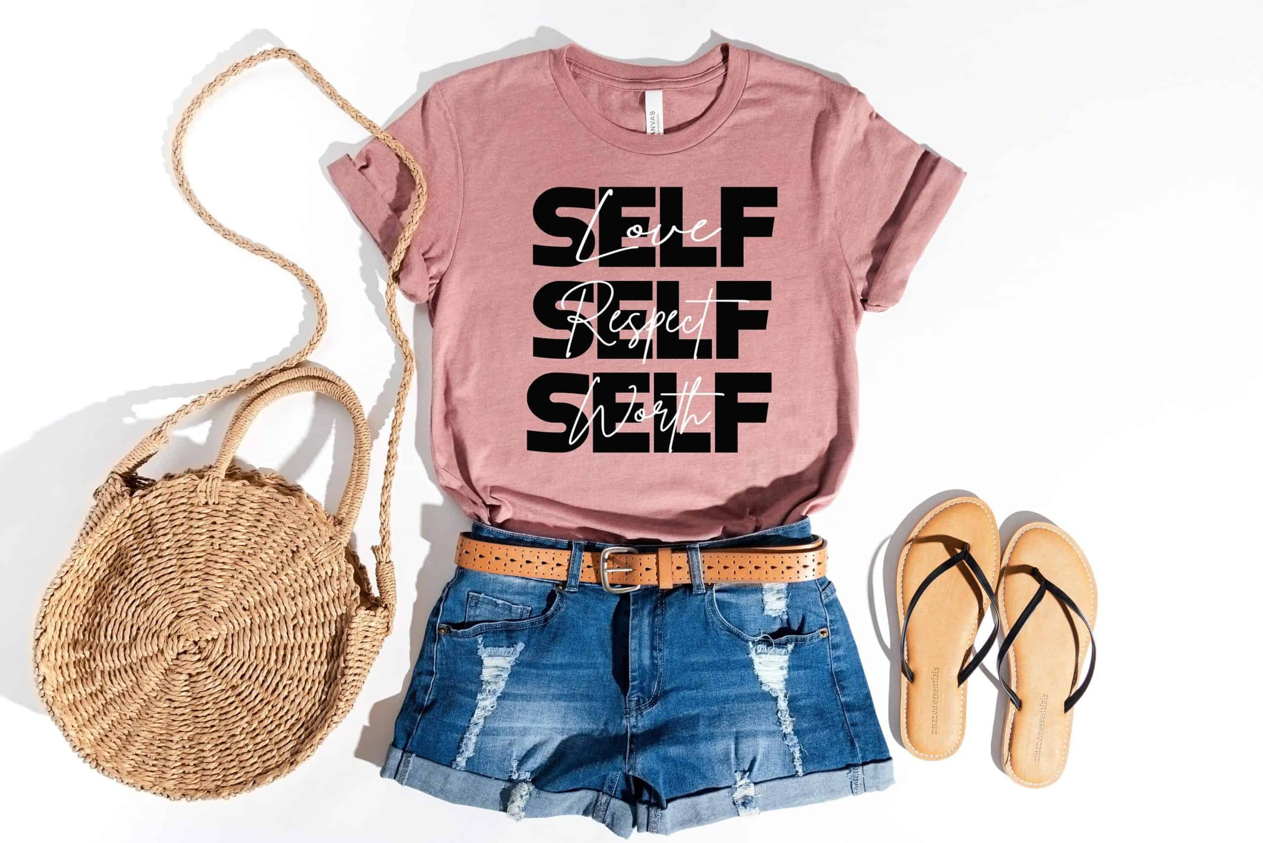 Self Care Shirt, Self Love Shirt, Self Respect Shirt, Affirmation Shirt, Motivational Shirt, Anxiety Shirt,Therapist Shirt,Psychologist Tee