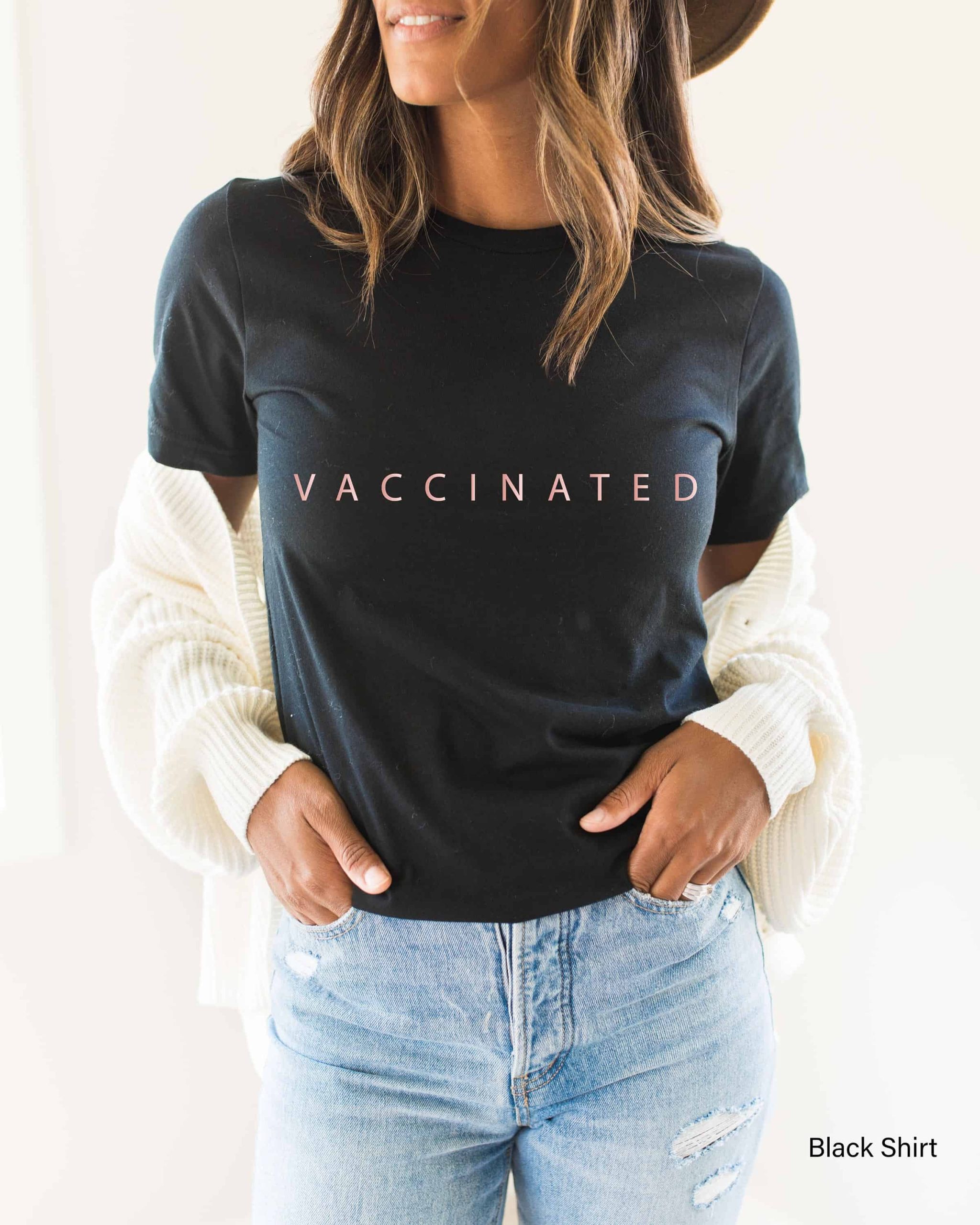 Vaccinated Tshirt, Coronavirus Vaccine, Vaccinated Shirt Covid Vaccine,  Pandemic T-Shirt, Womens Pandemic Shirt