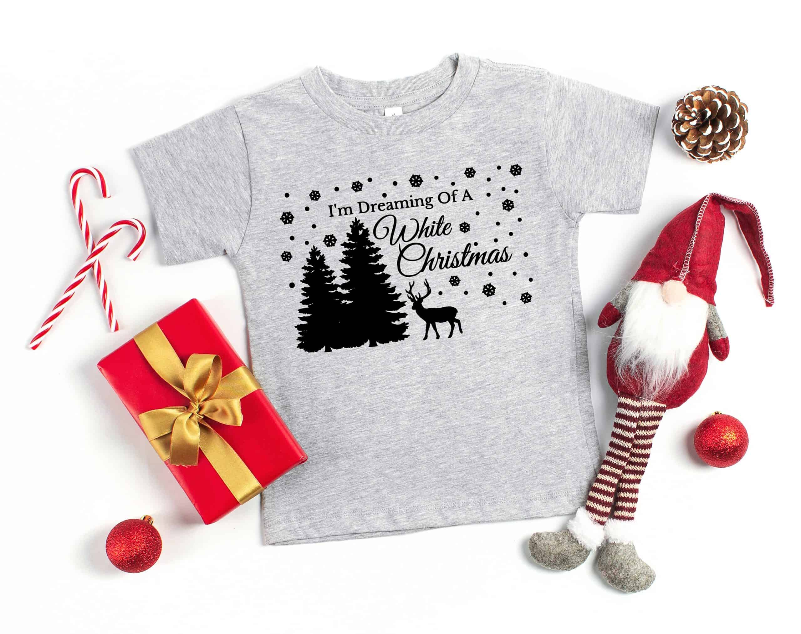 I am Dreaming Of A White Christmas Shirt, Christmas Shirt, Santa Squad Christmas Shirt, Matching Family Christmas Shirts,Christmas Gift